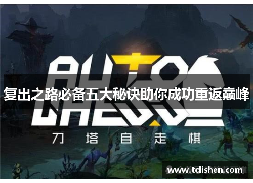 复出之路必备五大秘诀助你成功重返巅峰